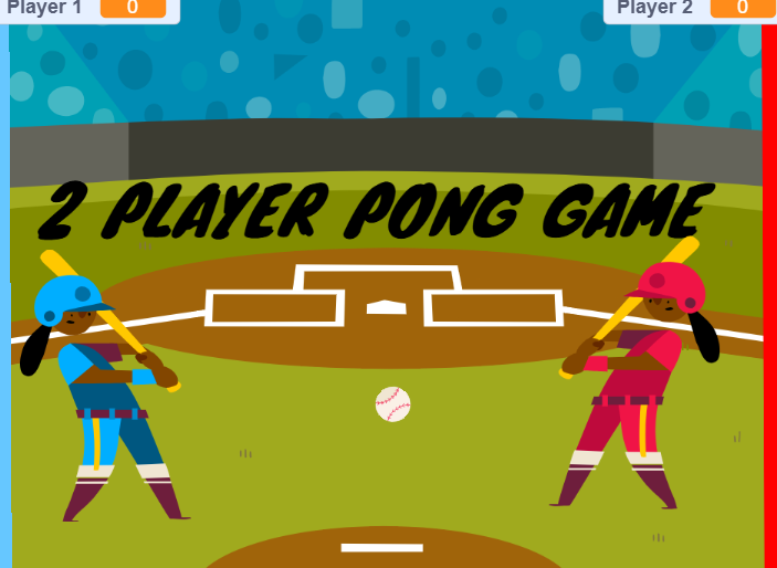 2 Player Pong Game